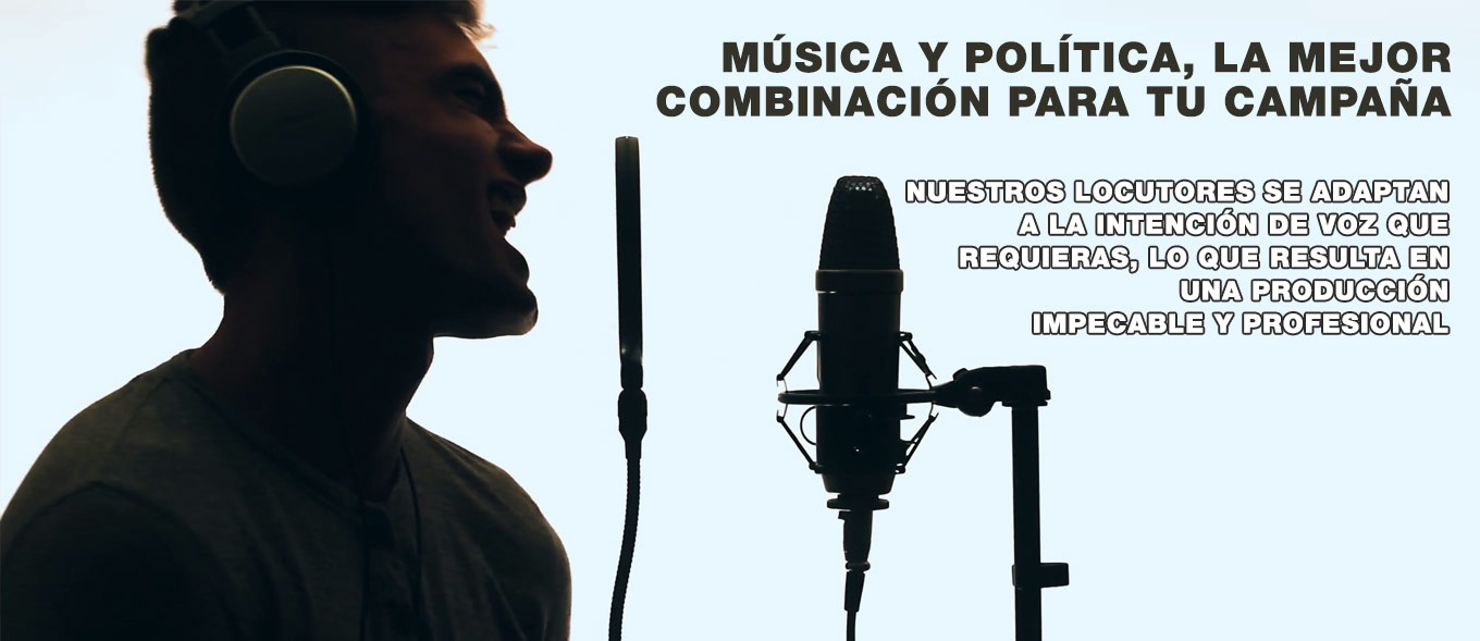 Música y política, la mejor combinación para tu campaña
